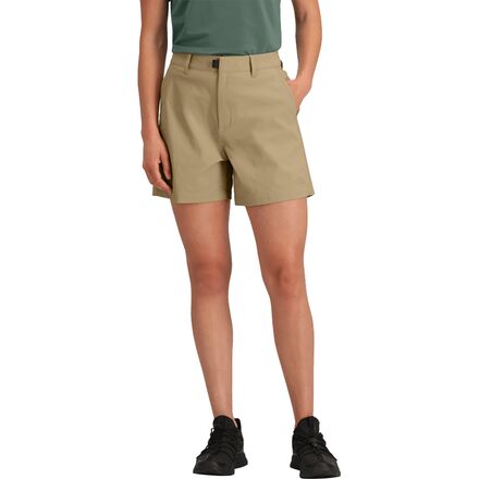 (取寄) ノースフェイス レディース ベイスン 5インチ ショート - ウィメンズ The North Face women Basin 5in Short - Women's Khaki Stone|ジェットラグ店