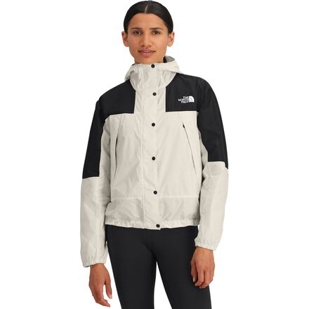 (取寄) ノースフェイス レディース マウンテン ウィンド ジャケット - ウィメンズ The North Face women Mountain Wind Jacket - Women's White Dune/TNF Black