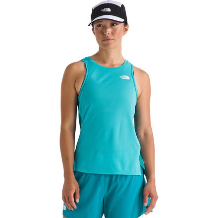 (取寄) ノースフェイス レディース サミット ハイ トレイル タンク トップ - ウィメンズ The North Face women Summit High Trail Tank Top - Women's Galactic Blue/Deep Teal