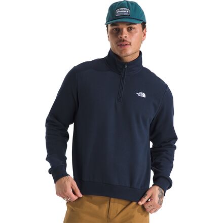 (取寄) ノースフェイス メンズ エボリューション エンブロイダー 1/4-ジップ プルオーバー - メンズ The North Face men Evolution Embroidered 1/4-Zip Pullover - Men's Summit Navy