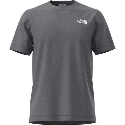 (取寄) ノースフェイス メンズ エボリューション エンブロイダー ショートスリーブ T-シャツ - メンズ The North Face men Evolution Embroidered Short-Sleeve T-Shirt - Men's TNF Mid Grey Heather