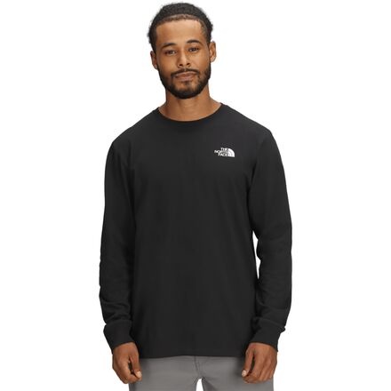 (取寄) ノースフェイス メンズ エボリューション サン ボックス NSE Ls グラフィック T-シャツ - メンズ The North Face men Evolution Sun Halos Box NSE LS Graphic T-Shirt - Men's TNF Black