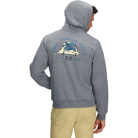 (取寄) ノースフェイス メンズ エボリューション グラフィック ブーディ - メンズ The North Face men Evolution Travel-Cloud Graphic Hoodie - Men's TNF Mid Grey Heather