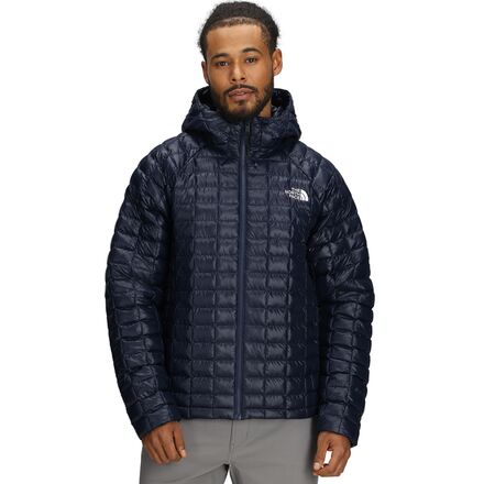 (取寄) ノースフェイス メンズ サーモボール フーデット ジャケット - メンズ The North Face men ThermoBall Hooded Jacket - Men's Summit Navy｜ジェットラグ店