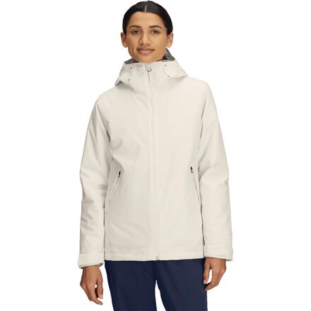 (取寄) ノースフェイス レディース カート モノ トリクライメイト フーデット ジャケット - ウィメンズ The North Face women Carto Mono Triclimate Hooded Jacket - Women's White Dune|ジェットラグ店