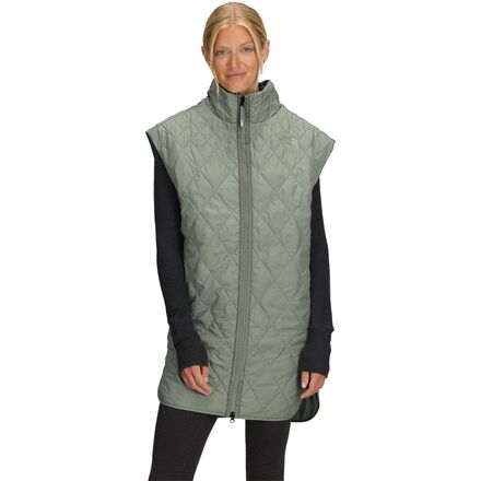 (取寄) ノースフェイス レディース ダイヤモンド ピーク インサレーテッド ベスト - ウィメンズ The North Face women Diamond Peak Insulated Vest - Women's Slate Moss｜ジェットラグ店