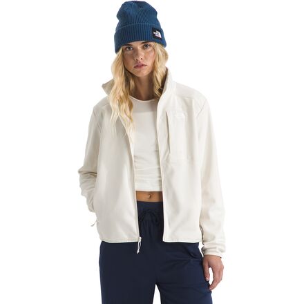 (取寄) ノースフェイス レディース TNF パフォーマンス フリース フル-ジップ ジャケット - ウィメンズ The North Face women TNF Performance Fleece Full-Zip Jacket - Women's White Dune|ジェットラグ店