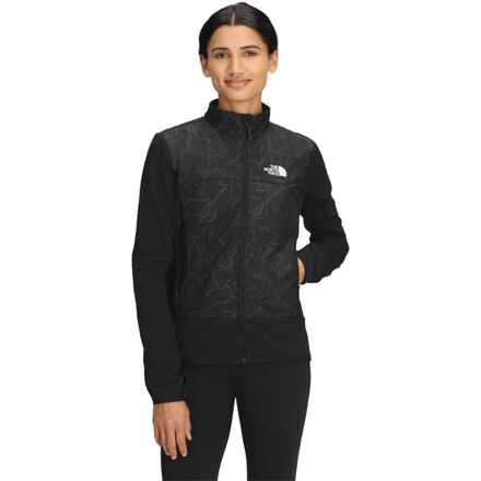 (取寄) ノースフェイス レディース ウィンター ウォーム プロ プリント ジャケット - ウィメンズ The North Face women Winter Warm Pro Print Jacket - Women's TNF Black Essentialism Print
