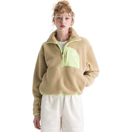 (取寄) ノースフェイス レディース オフ ピーク 1/2-ジップ ジャケット - ウィメンズ The North Face women Yumiori Off Peak 1/2-Zip Jacket - Women's Khaki Stone/Astro Lime 22,350円