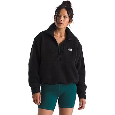 (取寄) ノースフェイス レディース オフ ピーク 1/2-ジップ ジャケット - ウィメンズ The North Face women Yumiori Off Peak 1/2-Zip Jacket - Women's TNF Black