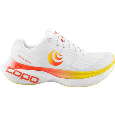 (取寄) トポ アスレチック メンズ スペクター 2 ランニング シューズ - メンズ Topo Athletic men Specter 2 Running Shoe - Men's White/Sunset｜ジェットラグ店