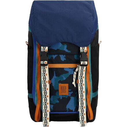 (取寄) トポデザイン ローバー トレイル 22L パック Topo Designs Rover Trail 22L Pack Black/Tectonic｜ジェットラグ店