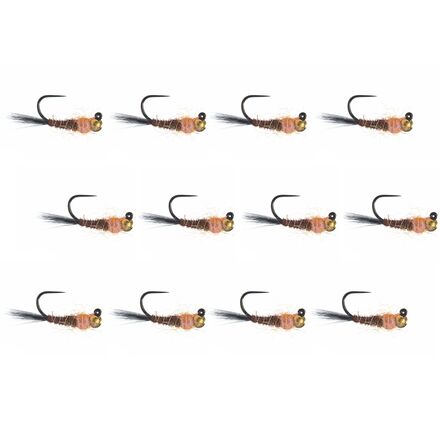 (取寄) アンプカ フレンチ ジグ 12-パック Umpqua Frenchie Jig Egan's 12-Pack