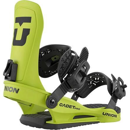(取寄) ユニオン キッズ カデット プロ スノーボード バインディング - - キッズ Union kids Cadet Pro Snowboard Binding - 2026 - Kids' Cyber Lime