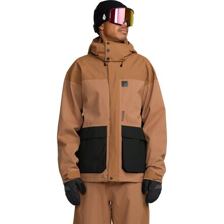 (取寄) ボルコム メンズ クレーブランド ジャケット - メンズ Volcom men Kleveland Jacket - Men's Terra Brown