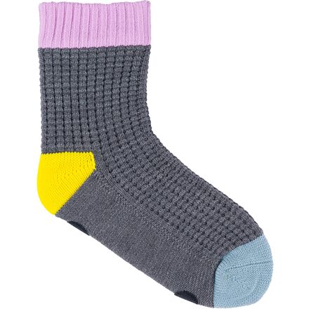 (取寄) ヴァーループ スポット ニット ハウス ソック Verloop Spot Knit House Sock Grey