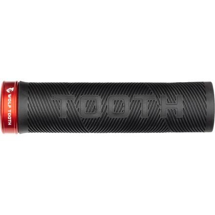 (取寄) ウルフトゥースコンポーネンツ ウルフ トゥース エコー ロック-オン グリップ Wolf Tooth Components Wolf Tooth Echo Lock-On Grip Black Grip/Red Collar