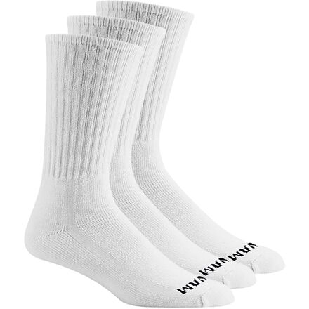 (取寄) ウィグワム S60 クルー ソック - 3-パック Wigwam S60 Crew Sock - 3-Pack White