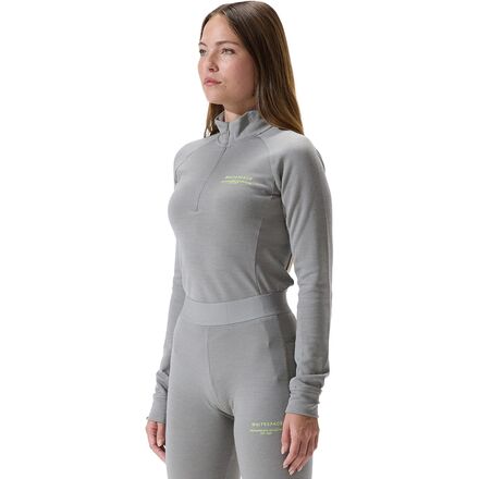(取寄) ホワイトスペース レディース メリノ モック ネック トップ - ウィメンズ WHITESPACE women Merino Mock Neck Top - Women's Rock Ridge|ジェットラグ店
