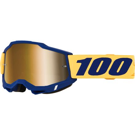 (取寄) 100% アキュリ 2 ゴーグルズ 100% ACCURI 2 Goggles Desoto/TRUE Gold Lens