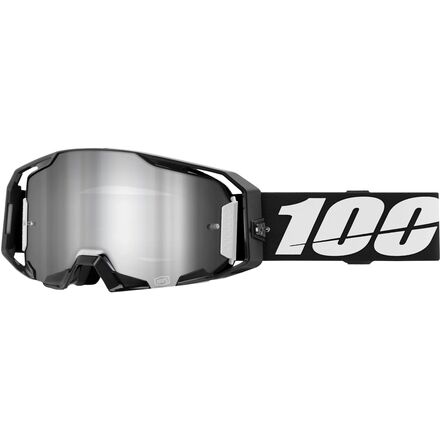 (取寄) 100% ゴーグル 100% Armatic Goggle Black/Mirror Silver Flash Lens 22,133円
