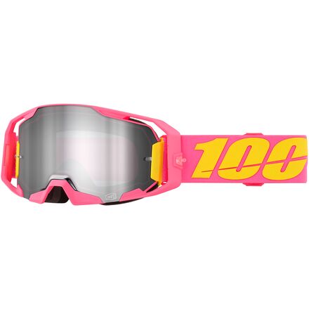 (取寄) 100% ゴーグル 100% Armatic Goggle Snakpak/Purple Mirror Lens