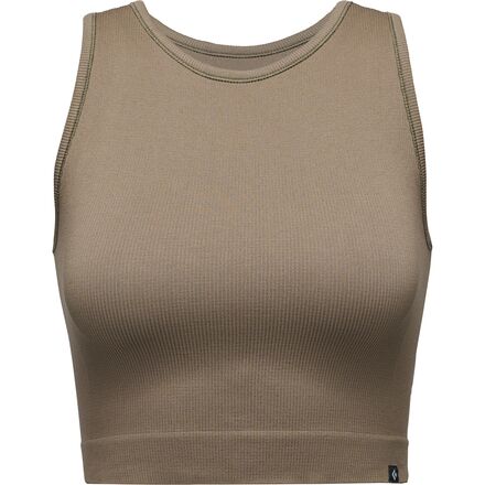 (取寄) ブラックダイヤモンド レディース シームレス リブ タンク トップ - ウィメンズ Black Diamond women Seamless Rib Tank Top - Women's Walnut｜ジェットラグ店