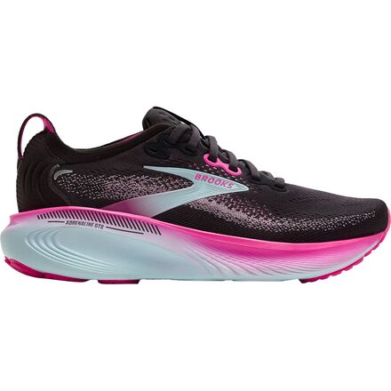 (取寄) ブルックス レディース アドレナリン GTS 25 ランニング シューズ - ウィメンズ Brooks women Adrenaline GTS 25 Running Shoe - Women's Black/Cyber Pink/Iced Aqua｜ジェットラグ店