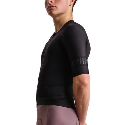 (取寄) ラファ メンズ プロ チーム ジャージ - メンズ Rapha men Pro Team Jersey - Men's Black/Black｜ジェットラグ店