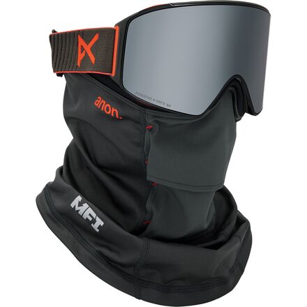 (取寄) アノン M4 シリンドリカル ゴーグルズ + MFI フェイス マスク Anon M4 Cylindrical Goggles + MFI Face Mask Fiesta Red/Perceive Sunny Onyx