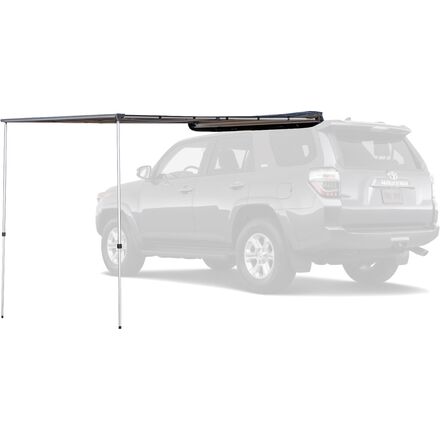 (取寄) ロームアドベンチャーコー 4フィート ルーフトップ オーニング ROAM Adventure Co 4ft Rooftop Awning Black