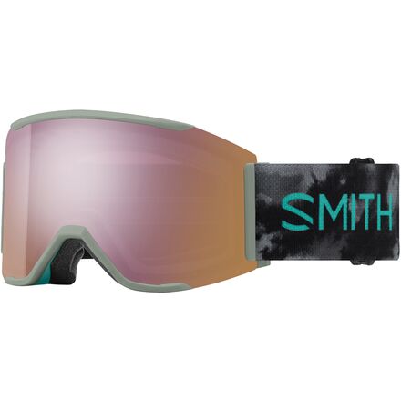 (取寄) スミス スクアッド マグ ロウ ブリッジ フィット ゴーグルズ Smith Squad MAG Low Bridge Fit Goggles Mind Expanders/ChrPop Evryday Rose Gld/Strm Rose