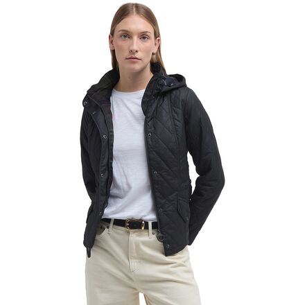 (取寄) バブアー レディース ミルファイア キルト ジャケット - ウィメンズ Barbour women Millfire Quilt Jacket - Women's Black Classic|ジェットラグ店