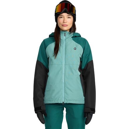 (取寄) ボルコム レディース アゲート インサレーテッド ジャケット - ウィメンズ Volcom women Agate Insulated Jacket - Women's Arctic Blue|ジェットラグ店