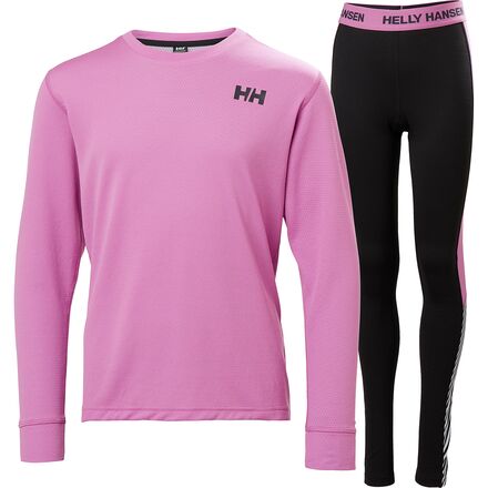 (取寄) ヘリーハンセン ボーイズ JR リファ アクティブ ロング アンダーウェア セット - ボーイズ Helly Hansen boys Jr Lifa Active Long Underwear Set - Boys' Meta Pink｜ジェットラグ店