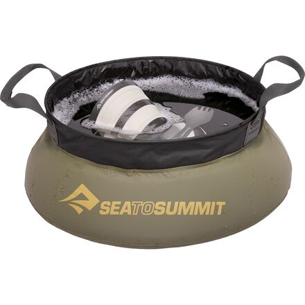 (取寄) シートゥサミット キッチン シンク Sea To Summit Kitchen Sink Burnt Olive｜ジェットラグ店