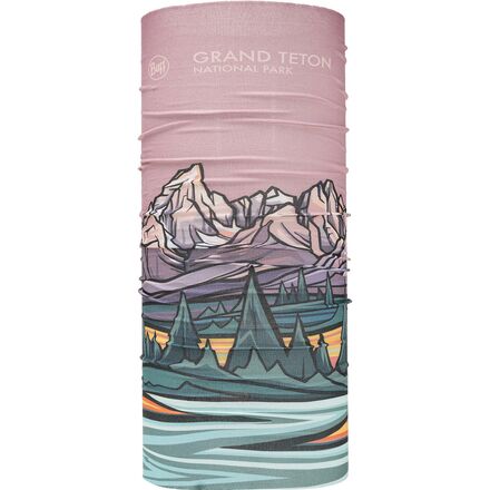 (取寄) バフ X ナショナル パークス クールネット UV ネック ゲイター Buff x National Parks Coolnet UV Neck Gaiter Grand Teton｜ジェットラグ店
