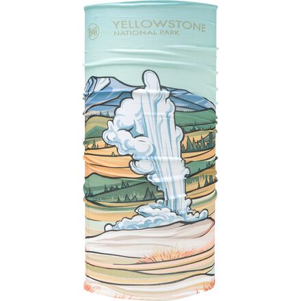 (取寄) バフ X ナショナル パークス クールネット UV ネック ゲイター Buff x National Parks Coolnet UV Neck Gaiter Yellowstone｜ジェットラグ店