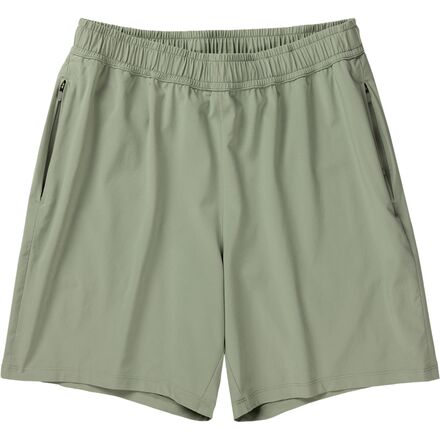 (取寄) ビヨンドヨガ メンズ ピボタル パフォーマンス ショート - メンズ Beyond Yoga men Pivotal Performance Short - Men's Grey Sage｜ジェットラグ店