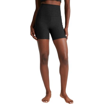 (取寄) ビヨンドヨガ レディース スペースダイ キープ ペース ポケット ショート - ウィメンズ Beyond Yoga women Spacedye Keep Pace Pocket Short - Women's Darkest Night｜ジェットラグ店
