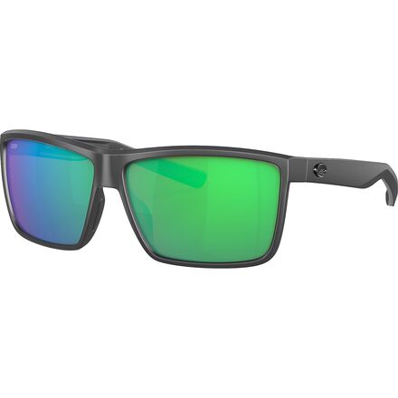 (取寄) コスタ リンコンチート 580P ポーラライズド サングラス Costa Rinconcito 580P Polarized Sunglasses Matte Gray Frame/Green Mirror 580P