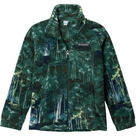 (取寄) コロンビア ボーイズ ジン 3 フリース ジャケット - ボーイズ Columbia boys Zing III Fleece Jacket - Boys' Rain Forest Deschutrees
