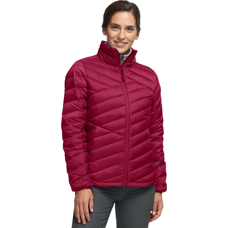 取寄 マーモット ダウン ジャケット レディース Marmot Highlander Down Jacket Women S Claret Marmot マーモット アウター ダウンジャケット トップス レディース アウトドア お召 ワンダーホーゲル 山登り マウンテン 山ガール ファッション ブランド 大きいサイズ