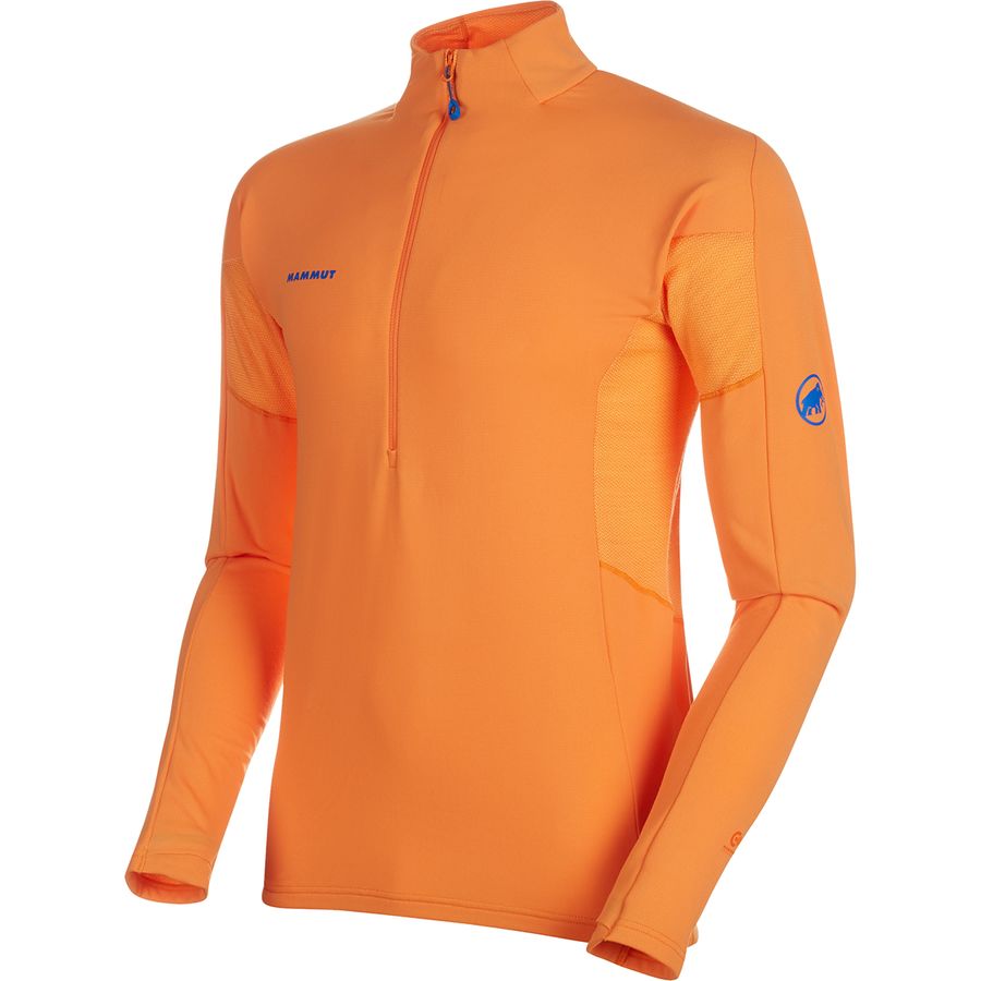 (取寄)マムート モエンチ アドバンス ハーフジップ ロングスリーブ トップ - メンズ Mammut Moench Advanced 1 2-Zip Long-Sleeve Top - Men's Sunrise