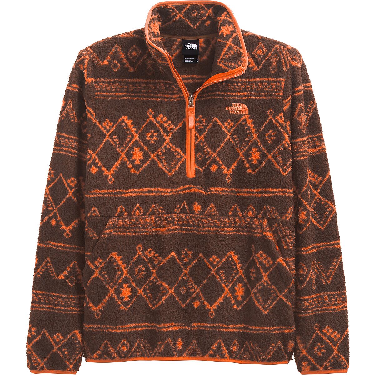 ホットセール 取寄 ノースフェイス プリンテッド ダンレイヴン シェルパ クォータージップ ジャケット メンズ The North Face Printed Dunraven Sherpa 1 4 Zip Jacket Men S Earth Brown Kilim Geo Medium Print Fucoa Cl
