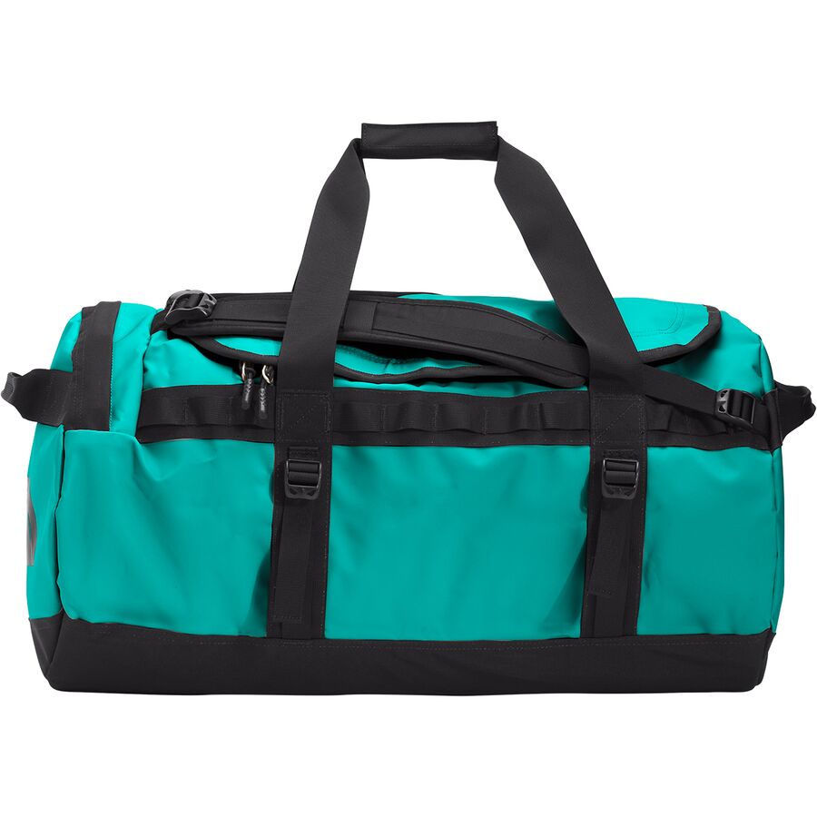 (取寄)ノースフェイス メンズ ベース キャンプ M 71L ダッフル バッグ The North Face Men's Base Camp M 71L Duffel Bag Porcelain Green TNF Black