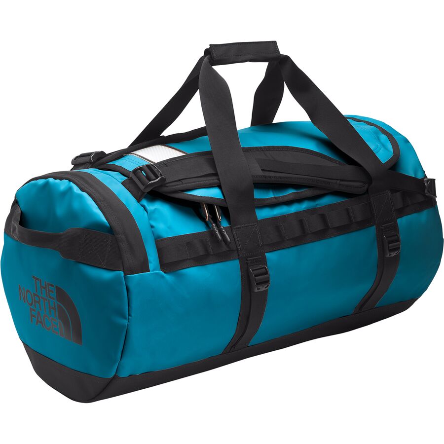 ブランド買うならブランドオフ 取寄 ノースフェイス メンズ ベース キャンプ M 71L ダッフル バッグ The North Face Men's  Base Camp Duffel Bag Banff Blue TNF Black fucoa.cl