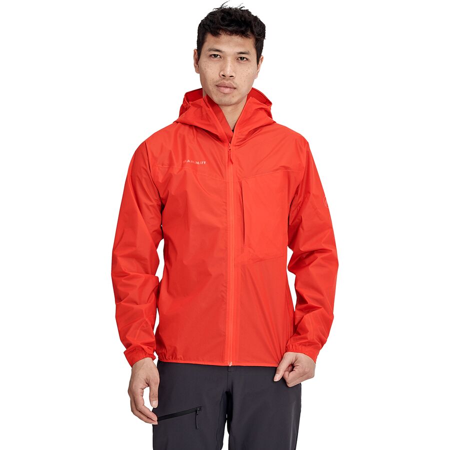 取寄 マムート ライト フーデット ジャケット メンズ Mammut Kento Light Hs Hooded Jacket Men S Spicy Mammut マムート レインウェア レインジャケット アウター 雨具 ハイキング 登山 マウンテン アウトドア ブランド 雨具 大きいサイズ ビッグサイズ