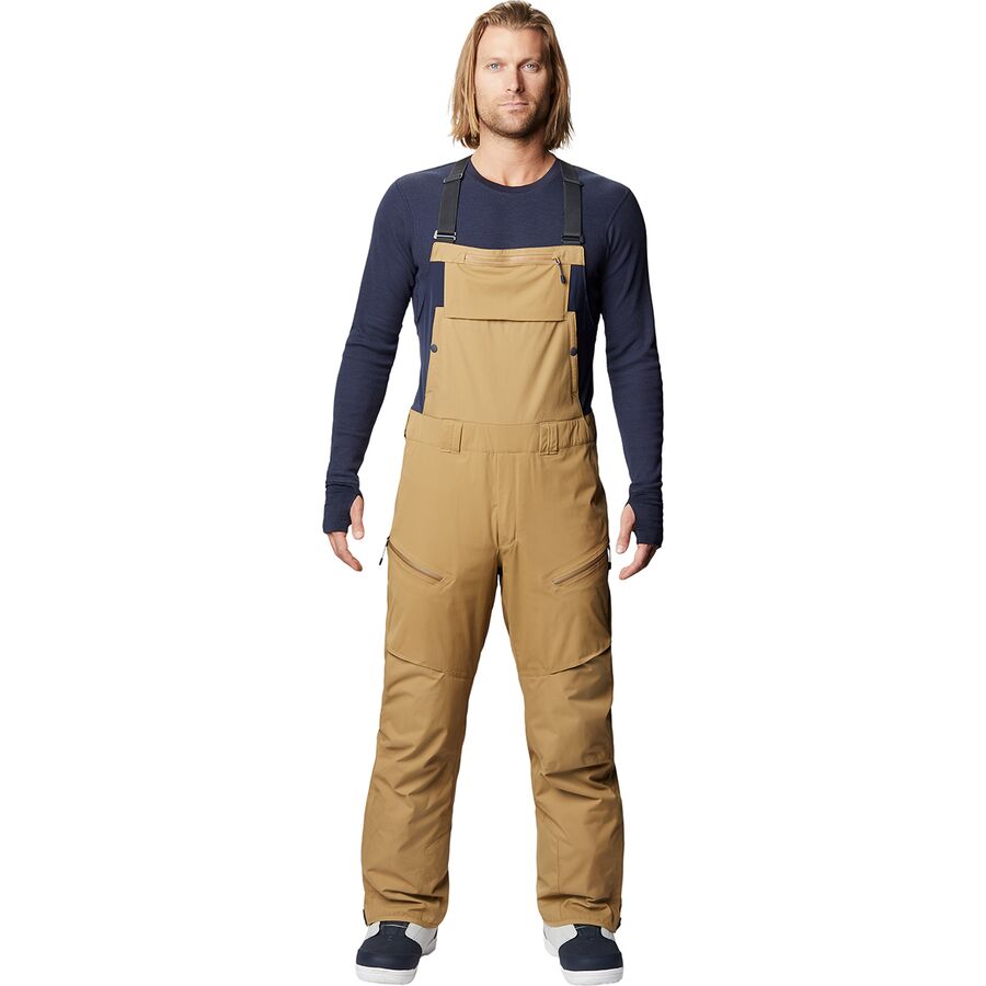 取寄 マウンテンハードウェア ビブ パンツ メンズ Mountain Hardwear Firefall Bib Pant Men S Sandstorm Mountain Hardwear マウンテンハードウェア パンツ スキー スノボ パンツ メンズ ズボン スノーボード ハイキング 登山 マウンテン アウトドア ブランド 大きい