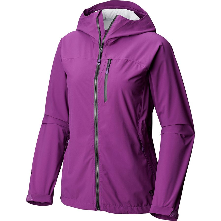 取寄 マウンテンハードウェア ストレッチ ジャケット レディース Mountain Hardwear Stretch Ozonic Jacket Women S Cosmos Purple Mountain Hardwear マウンテンハードウェア アウター ジャケット トップス レディース アウトドア ウェア ハイキング 登山 マウンテン